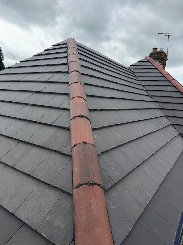 Completed new roof installation in Leicestershire